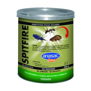 Insecticida En Polvo Spitfire 2.5 Wp 500grs Anasac
